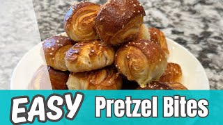 FOUR Ingredient Pretzel Bites | SUPER EASY Party Snack by Laura Legge 1,091 views 3 months ago 1 minute, 28 seconds