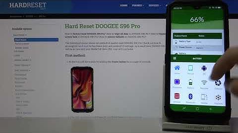 CPUZ Pro Benchmark on DOOGEE S96 Pro – Device Specification