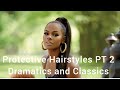 Protective Styles For Relaxed hair Part 2