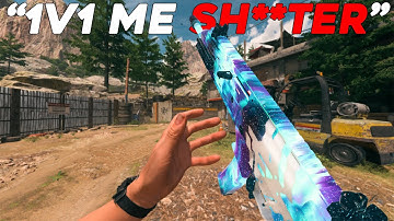 He challenged the #1 MW3 rusher to a 1v1...