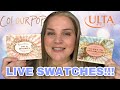 COLOURPOP "ON A WHIMSY" AND "TICKET TO DREAMLAND" SWATCHES | NEW AT ULTA!