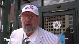 Joseph Grott speaks about his opposition to the City of Bloomington's proposed annexation plan