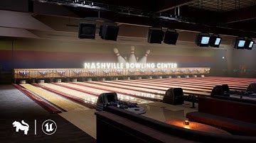 Bowling Alley Environment | Available for Unity & Unreal Engine | Game-Ready Assets