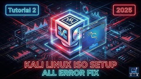 Kali Linux ISO Installation in VirtualBox (2025) | Full Setup + All Error Fixes #kalilinux