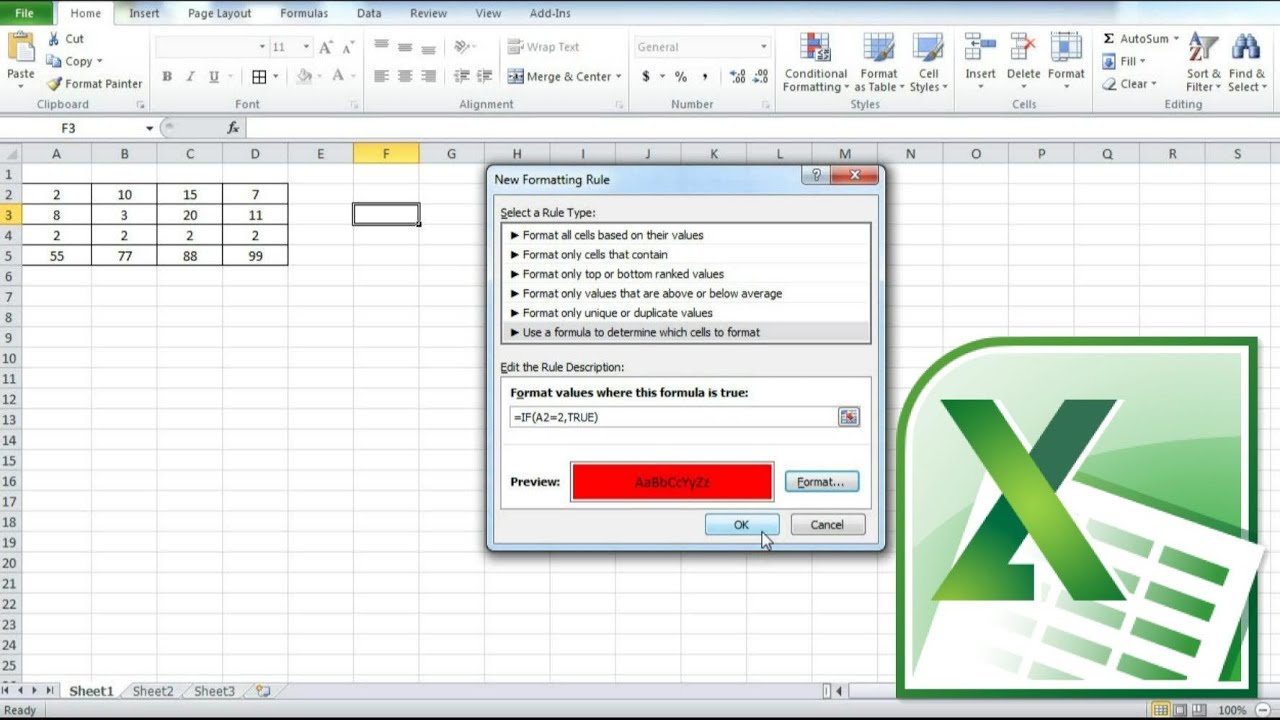 Excel Conditional Formatting Based on Another Cell Value, How to Color