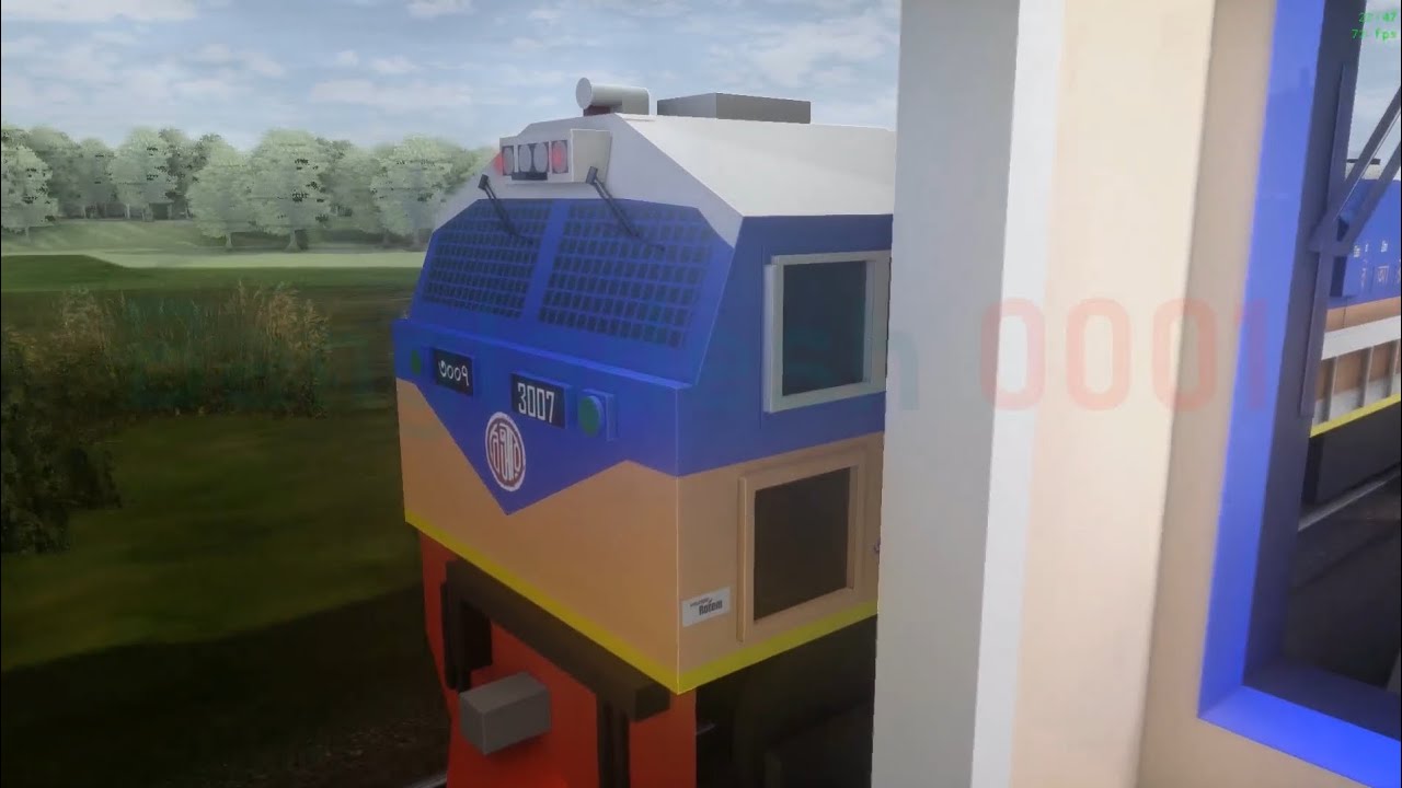 ORTSBD: প্যারালাল রান টেস্ট মিটারগেজ বনাম ব্রড গেজ (আব্দুলপুর জংশন)