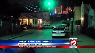 Covington SWAT situation ends with man in custody