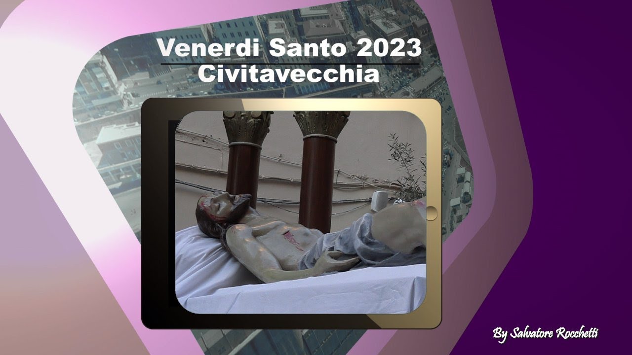 Venerdì Santo, processione del Cristo morto a Civitavecchia 2023