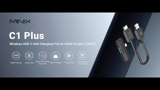 MINIX C1 Plus Wireless HDMI Transmitter and Receiver