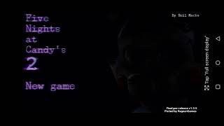 FNAC 2 Main Menu (Android) (RAEGONGAMES VERSION)