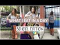 What I Eat In a Day at School | EASY & Healthy Meals for BACK TO SCHOOL