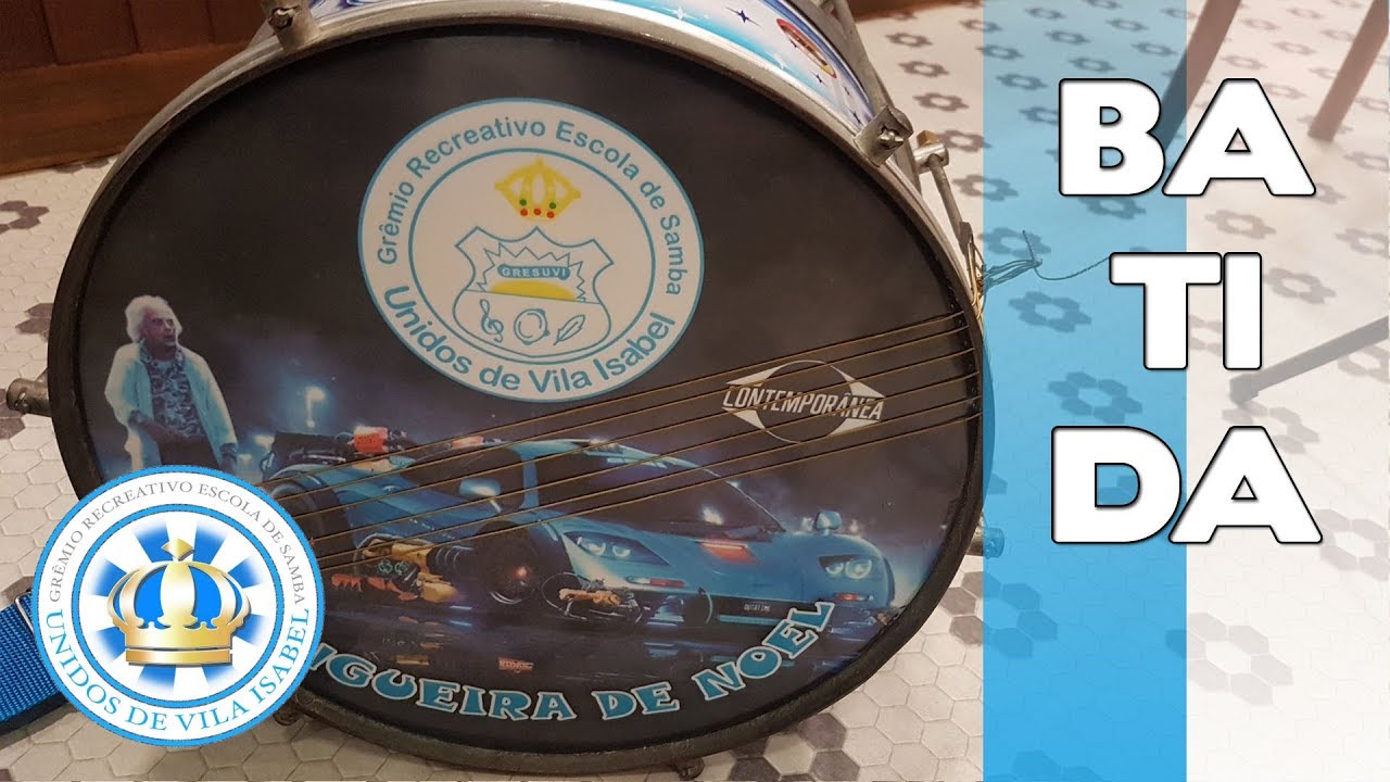 Bateria Vila Isabel - Batidas de caixa e tarol explicadas por mestre Macaco Branco