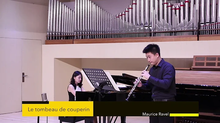 Hao Xie graduation concert M.Ravel Le tombeau de c...