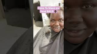 I DID A BOLD MOVE: From Long to Bald Headed now #longtobald #shorts #shortvideo #4chair #shorthair