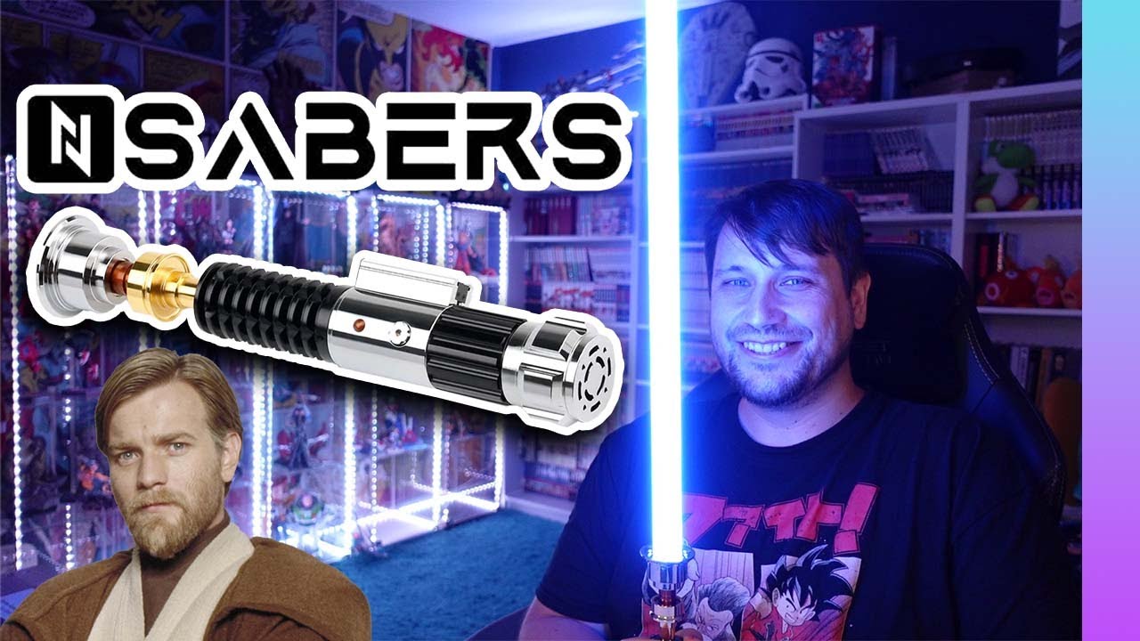 NSabers: Obi-Wan Kenobi Ep3 🪐 Neopixel Lichtschwert - Review & Unboxing