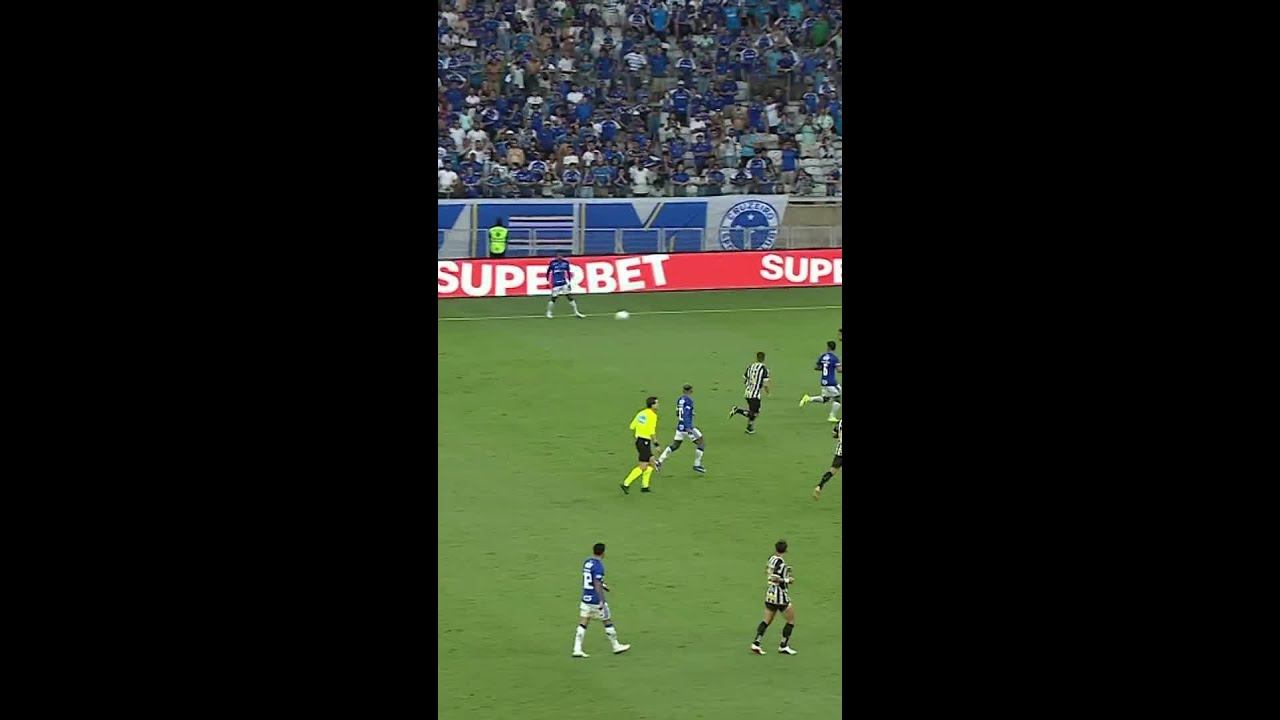 GOL ANULADO DO SANTOS NO ÚLTIMO MINUTO CONTRA O CRUZEIRO | Brasileirão | #shorts | ge.globo