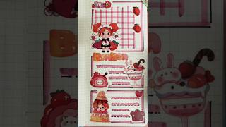 Jurnal stiker MOMO pink 📝🌸 #stiker #jurnalstiker #cutestickers #stikerjurnal #shorts