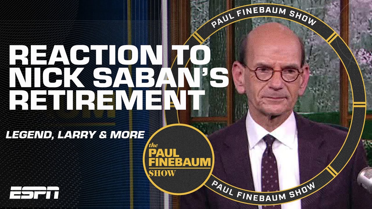 Nick Saban TURNS THE TABLES and interviews Paul Finebaum | The Paul Finebaum Show