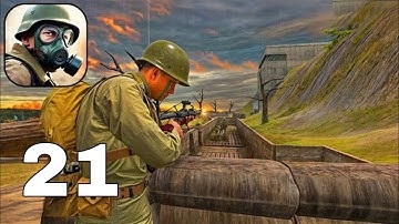 Frontline Heroes: WW2 Warfare Walkthrough Gameplay - Part 21(iOS, Android)