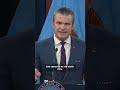 Hegseth: Esto no es lo que llaman una guerra de cambio de régimen
