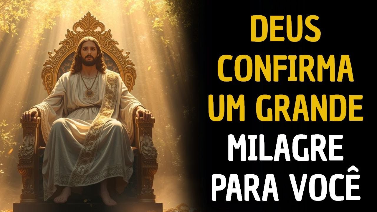 🔥DEUS CONFIRMA UM GRANDE MILAGRE PARA VOCÊ!