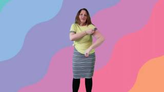 LuLaRoe Julia dress ( Tutorial )