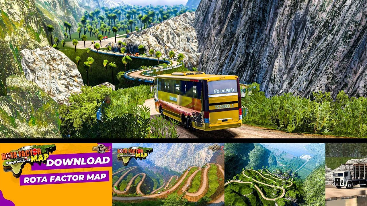 How to Install Rota Factor Dangerous Roads MAP Mods in Euro Truck ...