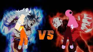 Stickman Warriors Goku Ultra Instinct Vs Jiren Full Power || My games Studio screenshot 5