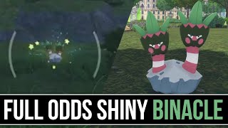 Full Odds Shiny Binacle In Pokemon Legends Z-A