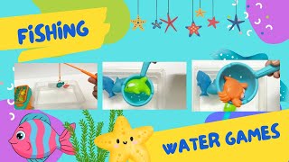 Fishing Game Sea Animals Bath Whale Song Baby Shark Wheels On The Bus Kids Songs