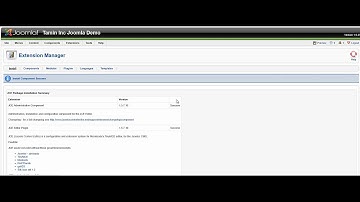 Joomla Help: Installing a JCE Component