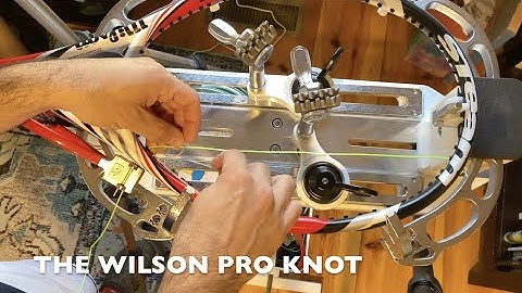 How to Tie the Wilson Pro Knot.  "The Busted Pretzel"   4K