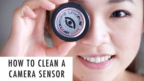 How To Clean A Camera Sensor - Lens Pen Sensor Klear