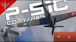 They Keep Copying The P-51C Because It's The Best (1v8 Uptier Match)