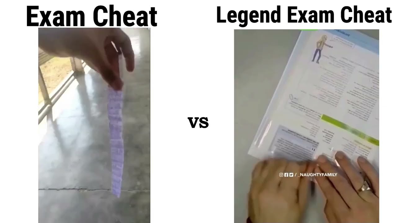 Exam Cheat  VS Legend Exam  Cheat