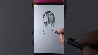 رسم بنت بالرصاص