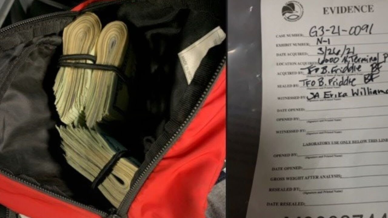 ⁣Flying with cash? Law enforcement can seize your money without telling you why