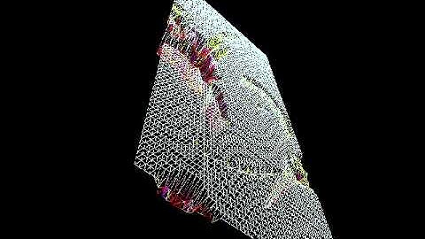 MAX Audio reactive 3D mesh test