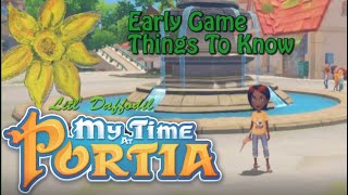 My Time at Portia  Early Game  Things to Know