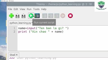 Nhập thông tin vào chương trình Python bằng hàm input