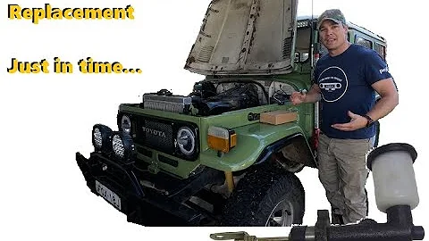 S2EP98 - Replace the Master Clutch cylinder - Toyota Landcruiser