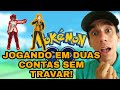 POKÉMON GO JOGANDO EM DUAS CONTAS SEM TRAVAR