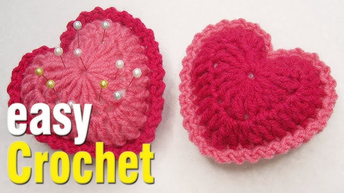 Easy Crochet: How to Crochet a Pin Cushion. Free pin cushion pattern &  tutorial. 