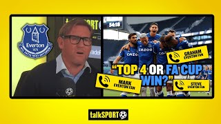 TOP 4 OR AN FA CUP WIN? Everton fans tell talkSPORT they want to win the FA Cup screenshot 3
