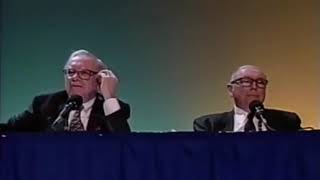 1998 Berkshire Hathaway Annual Meeting TIMESAVER EDIT   FULL Q&A Warren Buffett Charlie Munger
