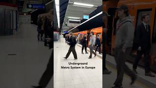 Underground Metro System in Europe. Love That smooth electric hum ❤️