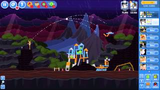 Angry Birds: Level 36 (Surf and Turf) Facebook HD (3 stars)
