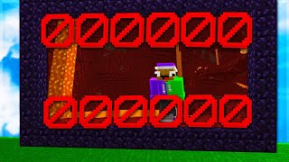 Trapping in the NETHER in Bedwars