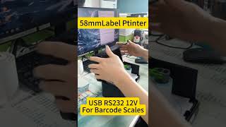 Hspos 58Mm Label Printer Use For Scales