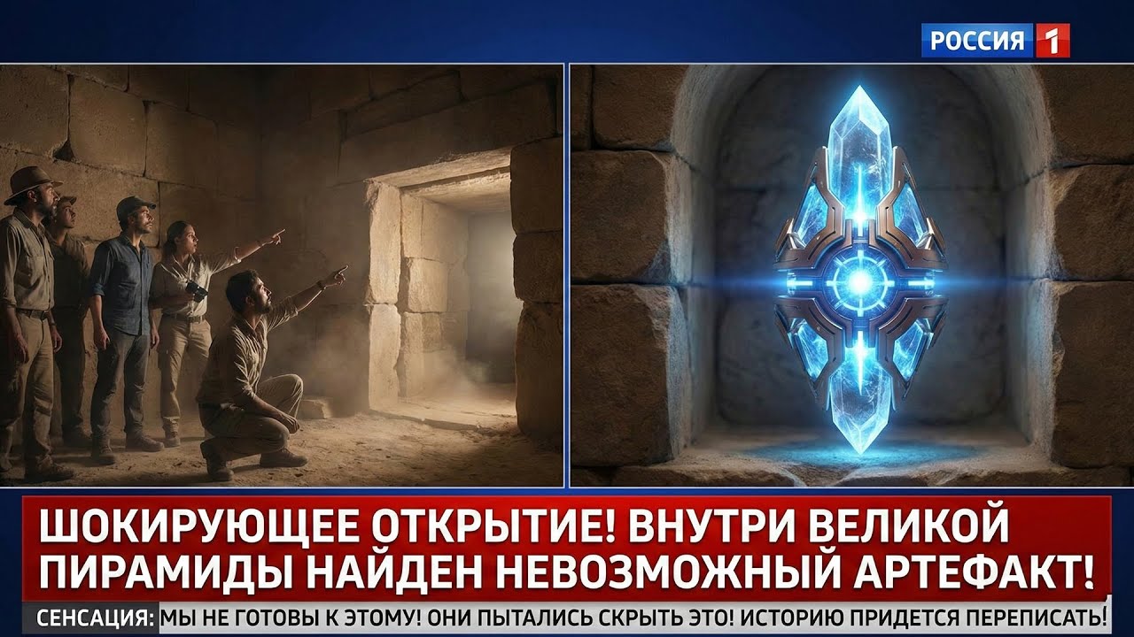 Внутри Великой пирамиды нашли невозможное: открытие, которое переворачивает историю!